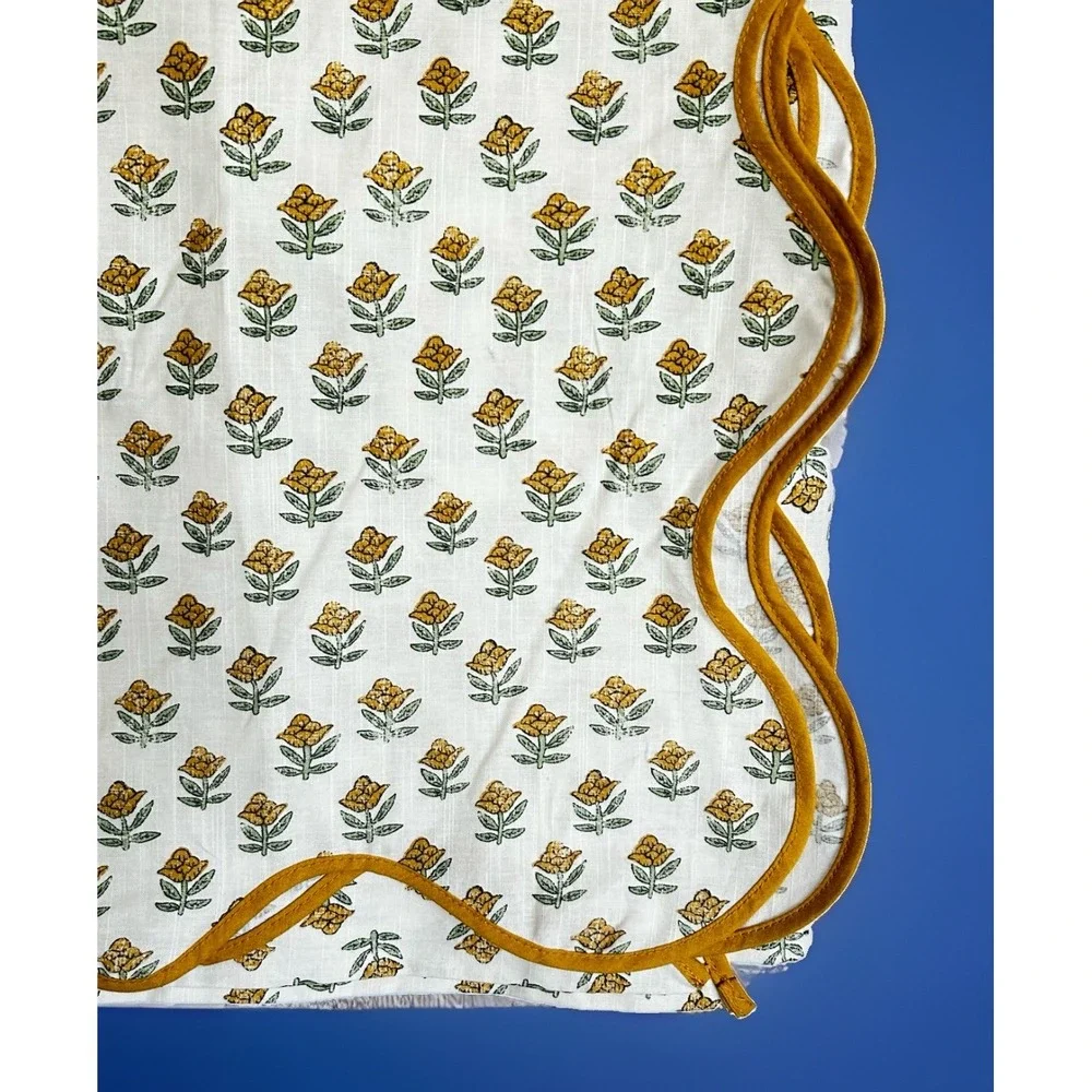 West Elm X Rhode Floral Shower Curtain 74x72